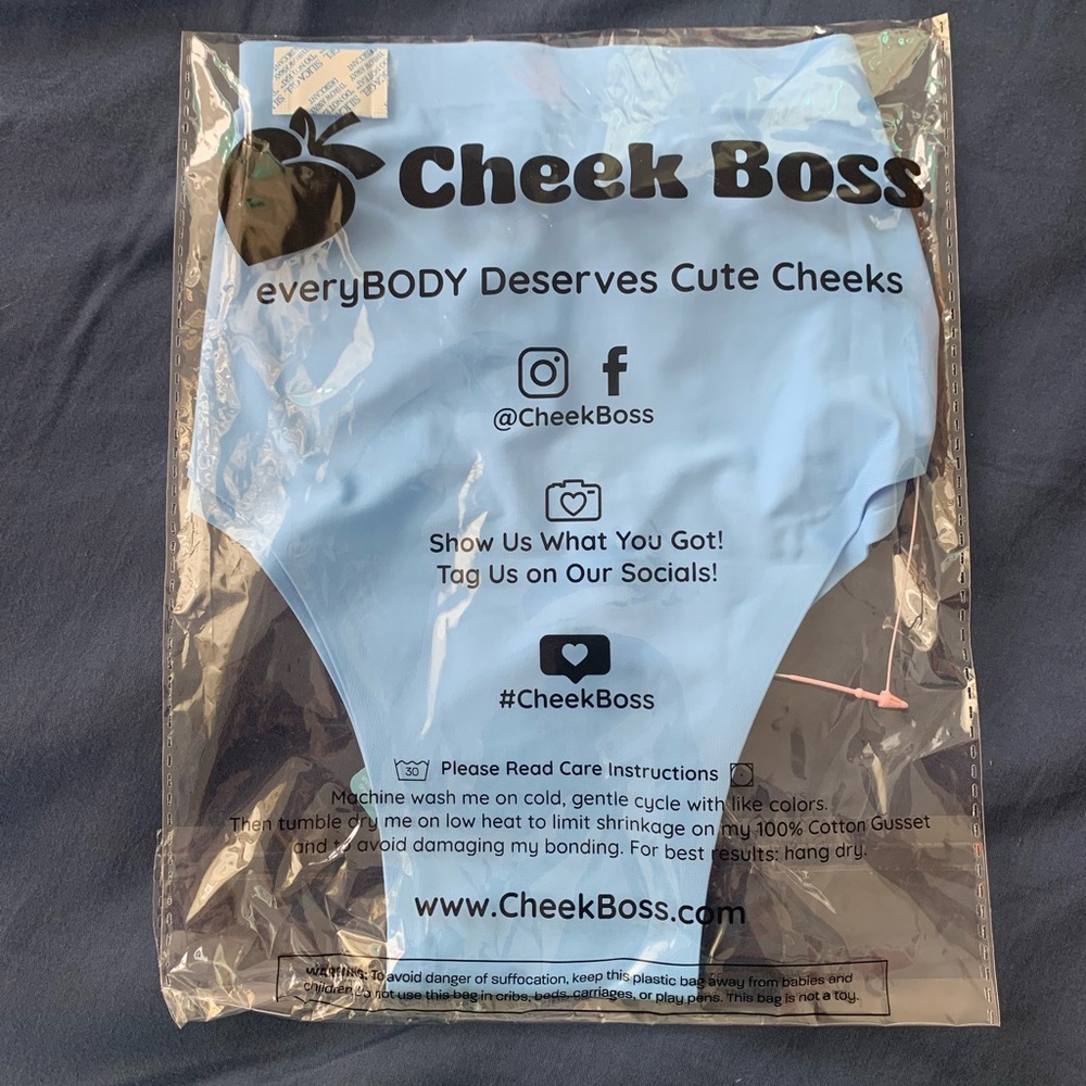 Cheek Boss Light Blue Panty